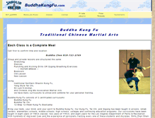 Tablet Screenshot of buddhakungfu.com